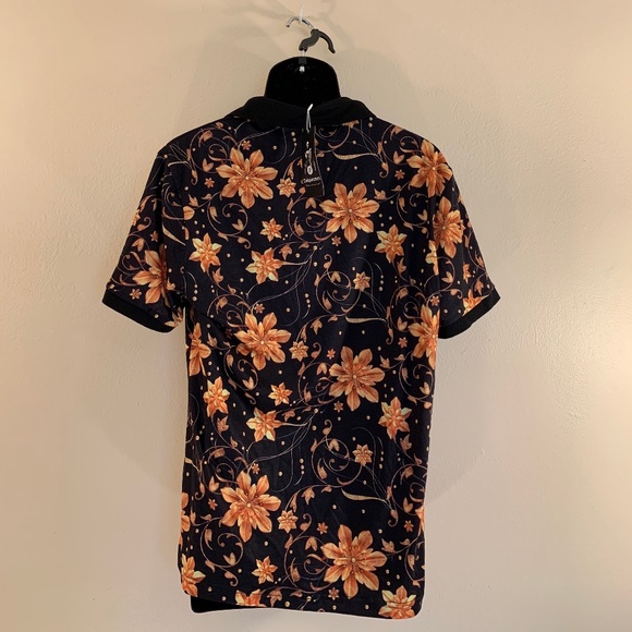 Daupanzees Floral Polo Small NWT Polos